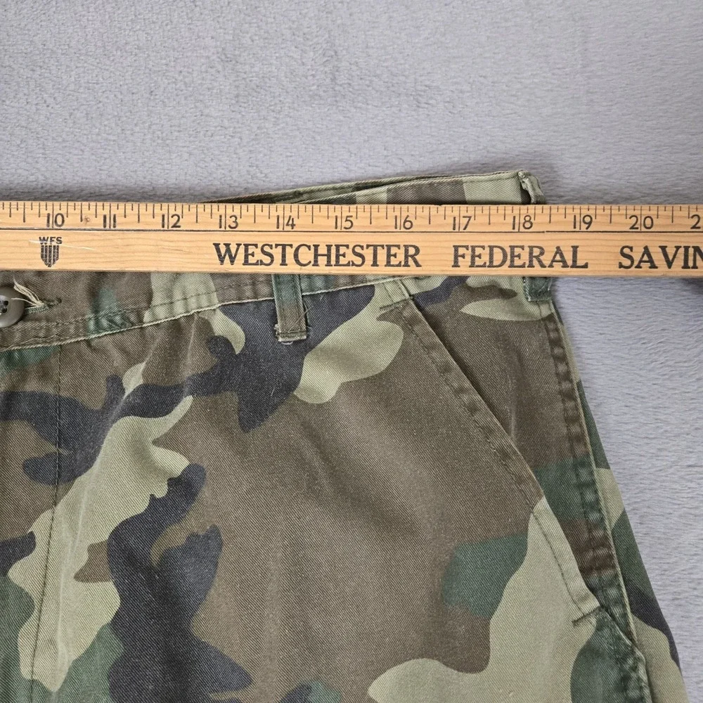 Rothco Ultra Force BDU Pants Mens Large Reg Woodland Camo Cargo Army Tactical
